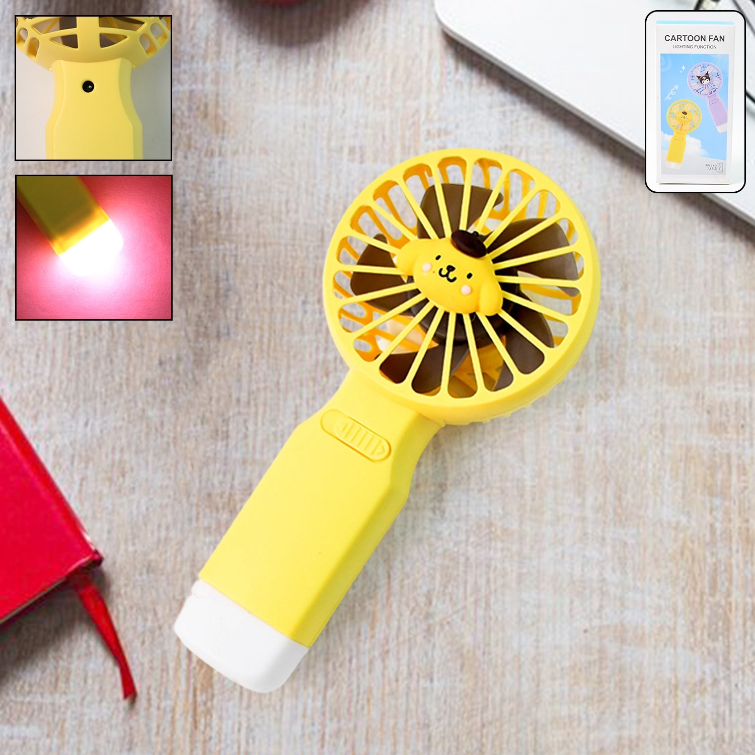Carry Cool Cartoon Fan