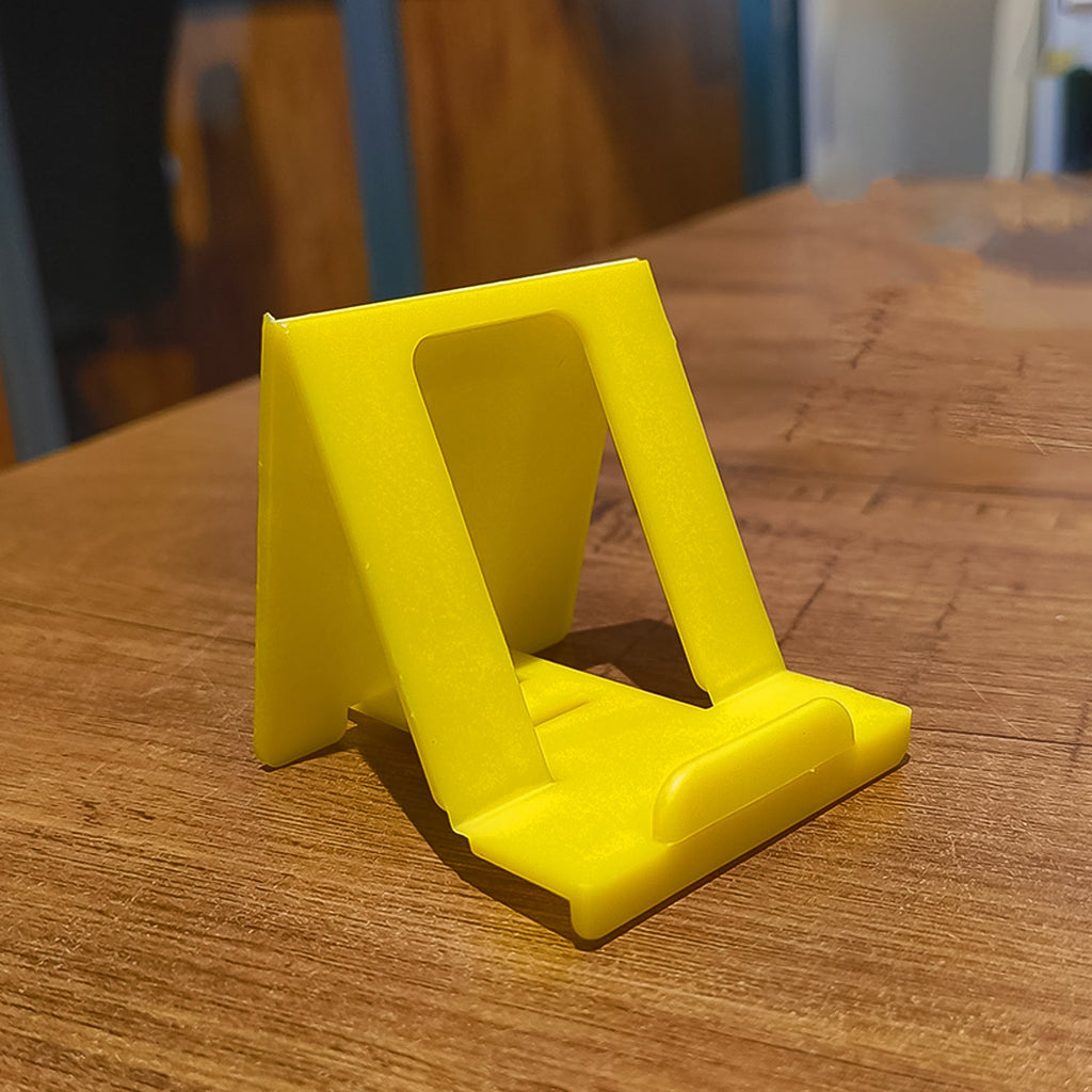 Adjustable Foldable Plastic Mobile Phone Stand (1 Pc / Mix Color)