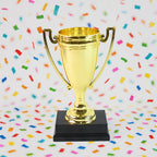 Golden Birthday Trophy – “You Are Great Happy Birthday” Plastic Award with Base