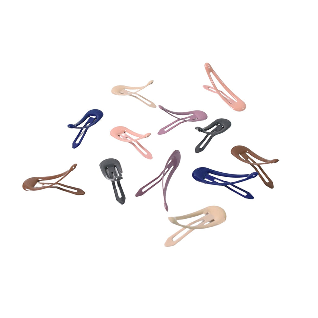 Metal Hair Clips Set (12 Pcs Set), Hair accessories
