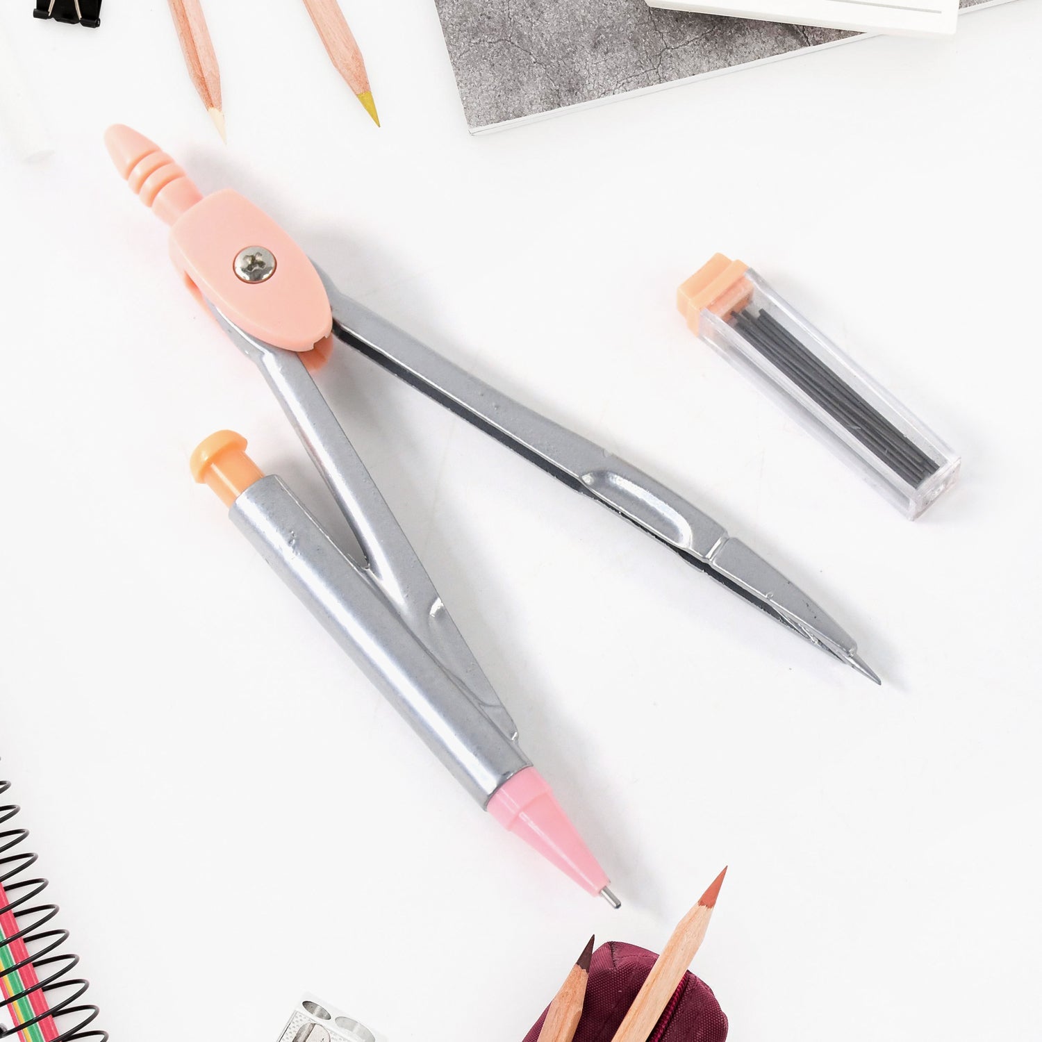Precision Geometry Compass Set (4 in 1)