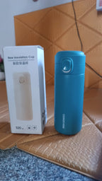 Stainless Steel Insulated Vacuum Bottle With Insulated Cap Lock (320ml Approx)