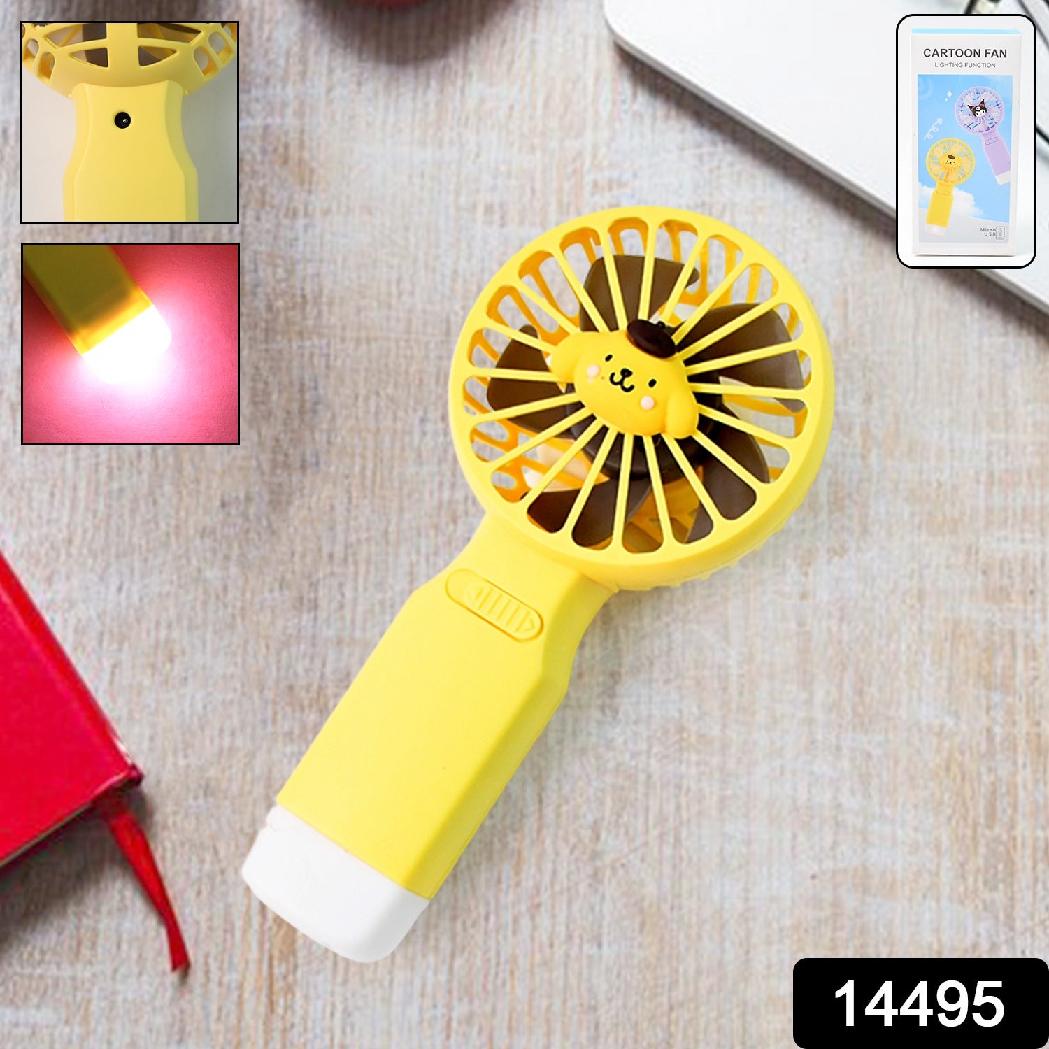Pocket Breeze LED Light Fan