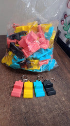 Plastic 2-in-1 Mobile Stand Keychain (1 Pc)