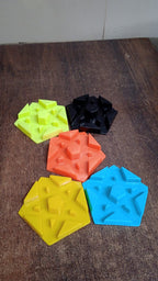 Multi-Angle Plastic Mobile Phone Stand Holder (1 pc / mix color)
