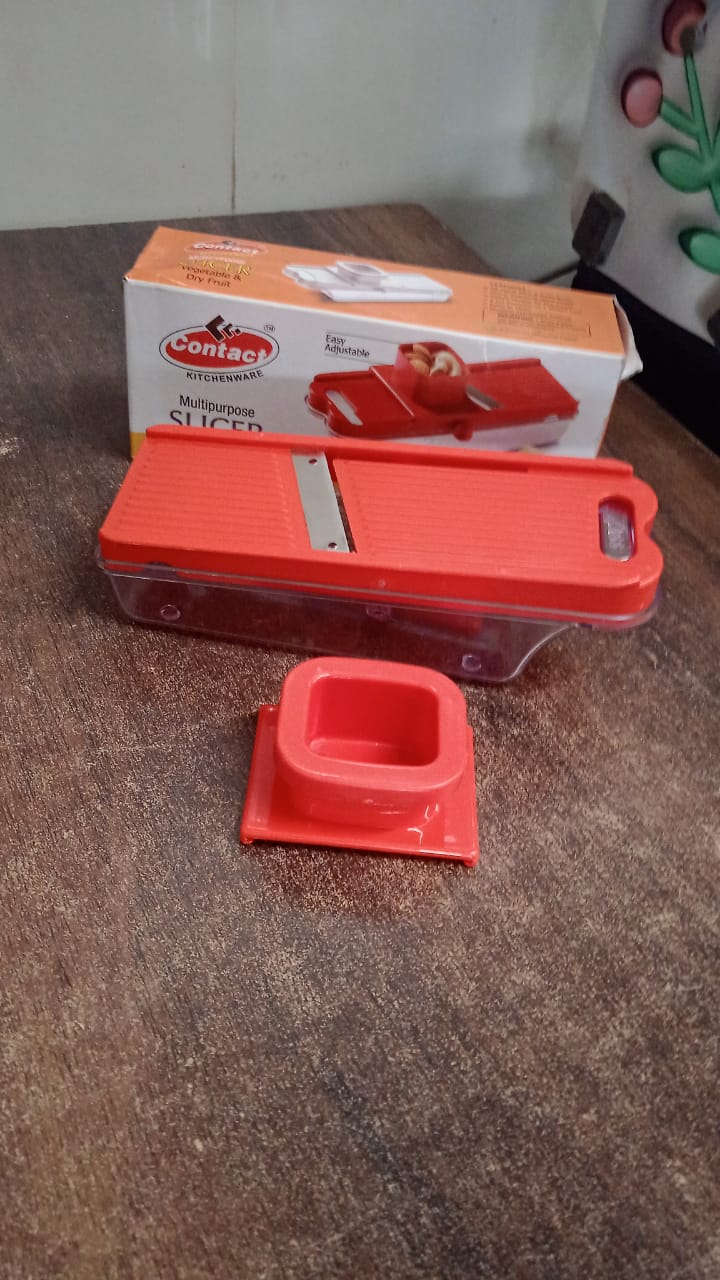 2-in-1 Multipurpose Dry Fruit Cutter & Vegetable Slicer